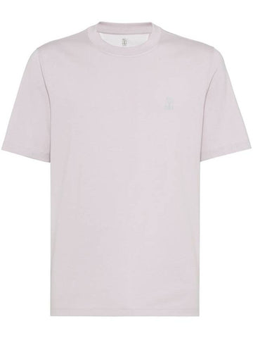 Brunello Cucinelli T-shirts and Polos Purple - BRUNELLO CUCINELLI - BALAAN 1