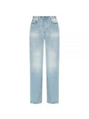 Denim Cotton Bootcut Jeans Blue - SAINT LAURENT - BALAAN 2