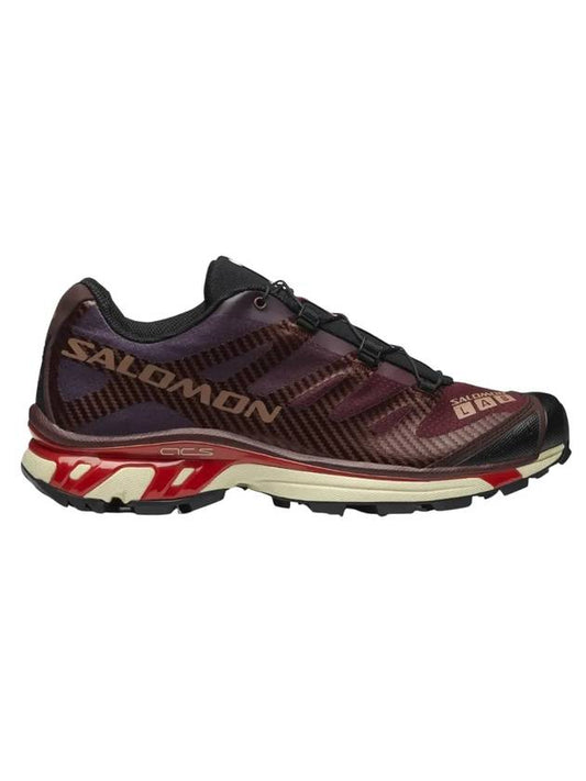 XT 4 Running Trail Low Top Sneakers Charmander Red - SALOMON - BALAAN 1