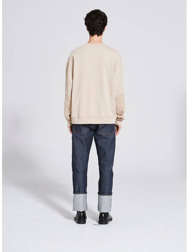 women's line color scheme sweatshirt beige - MOTH - BALAAN 4