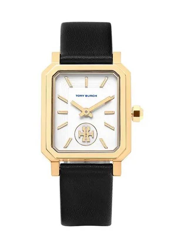 Robinson Leather Strap Watch White - TORY BURCH - BALAAN 1