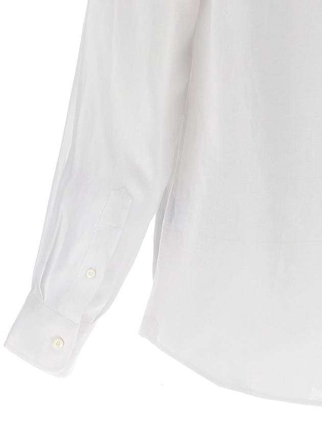 Brunello Cucinelli Linen Shirt - BRUNELLO CUCINELLI - BALAAN 4