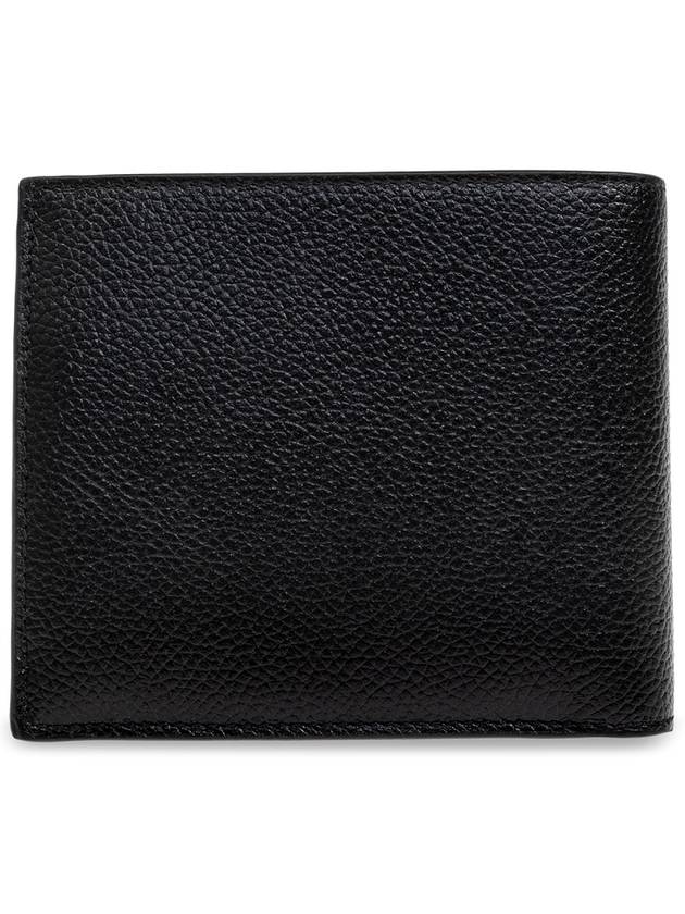 Wave Logo Half Wallet Black - BALENCIAGA - BALAAN 4