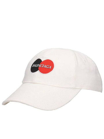 Uniform Ball Cap White - BALENCIAGA - BALAAN 1