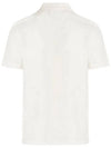 Stretch Piquet Regular Polo Shirt White - CP COMPANY - BALAAN 4