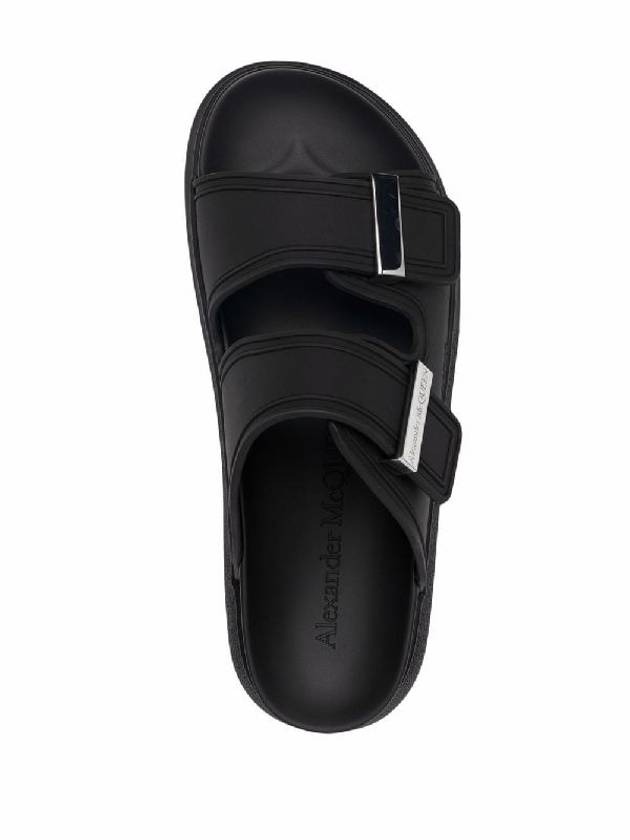 Hybrid Rubber Slippers Black - ALEXANDER MCQUEEN - BALAAN 5