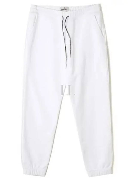 Logo Classic Drawstring Cotton Track Pants White - VIVIENNE WESTWOOD - BALAAN 2