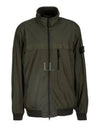 Compass Badge Pleated Windbreaker Khaki - STONE ISLAND - BALAAN 2