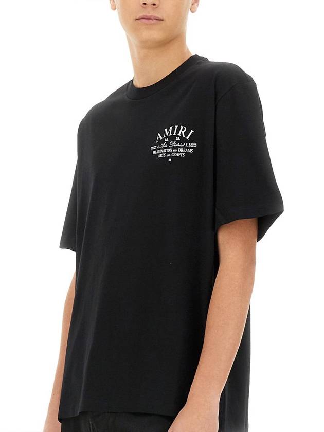 Amiri T-Shirt With Logo - AMIRI - BALAAN 3