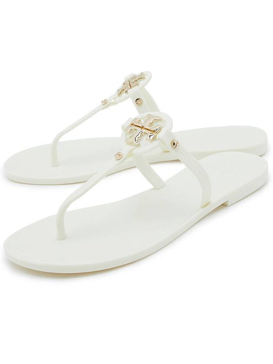 Miller Mini Flat Thong Flip Flop Ivory - TORY BURCH - BALAAN 2