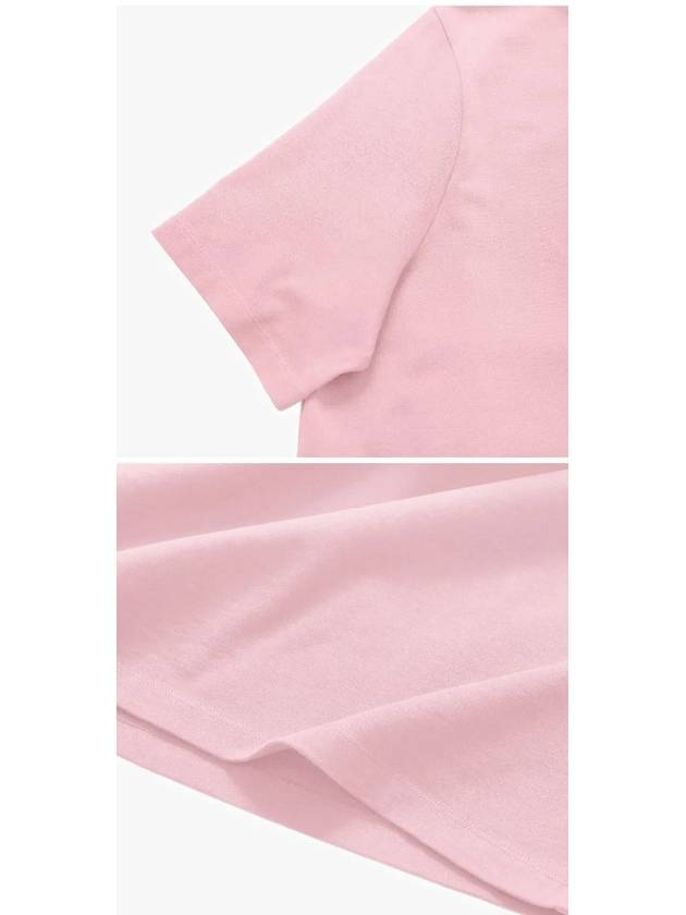 Bold Fox Head Patch Comfort Short Sleeve T-Shirt Pasture Rose - MAISON KITSUNE - BALAAN 4