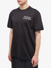 Logo Short Sleeve T-Shirt Black - ALEXANDER MCQUEEN - BALAAN 3