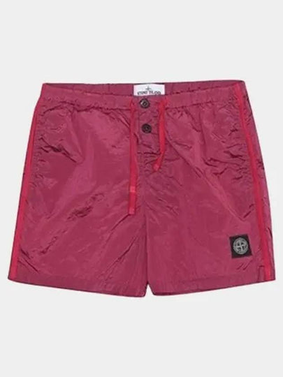 Nylon Metal Swim Shorts Pink - STONE ISLAND - BALAAN 2