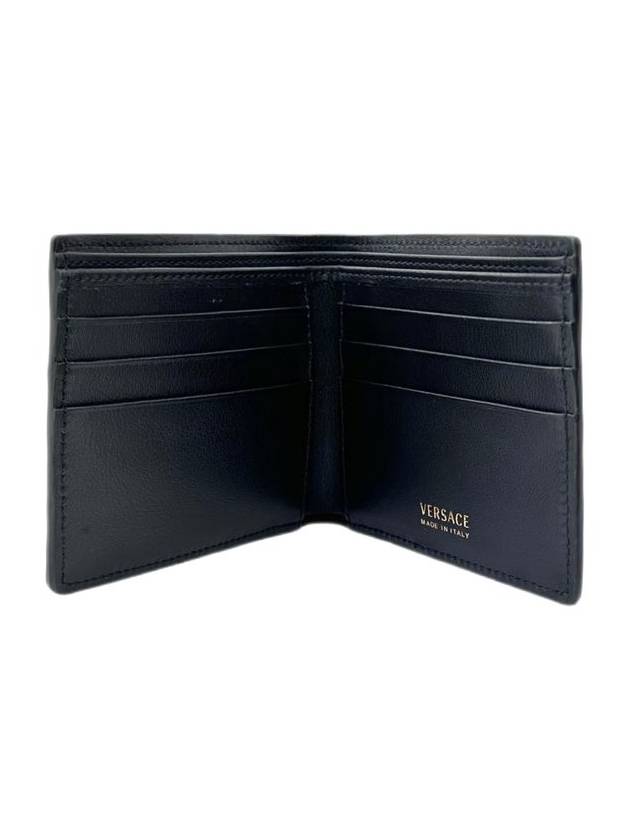 Men's La Medusa Leather Bi-fold Wallet Black - VERSACE - BALAAN 5