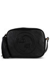 Blondie Small Leather Shoulder Bag Black - GUCCI - BALAAN 2