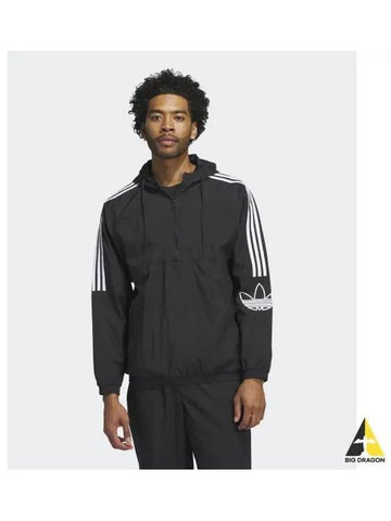 adidas skateboarding anorak jacket black IY1611 - ADIDAS - BALAAN 1