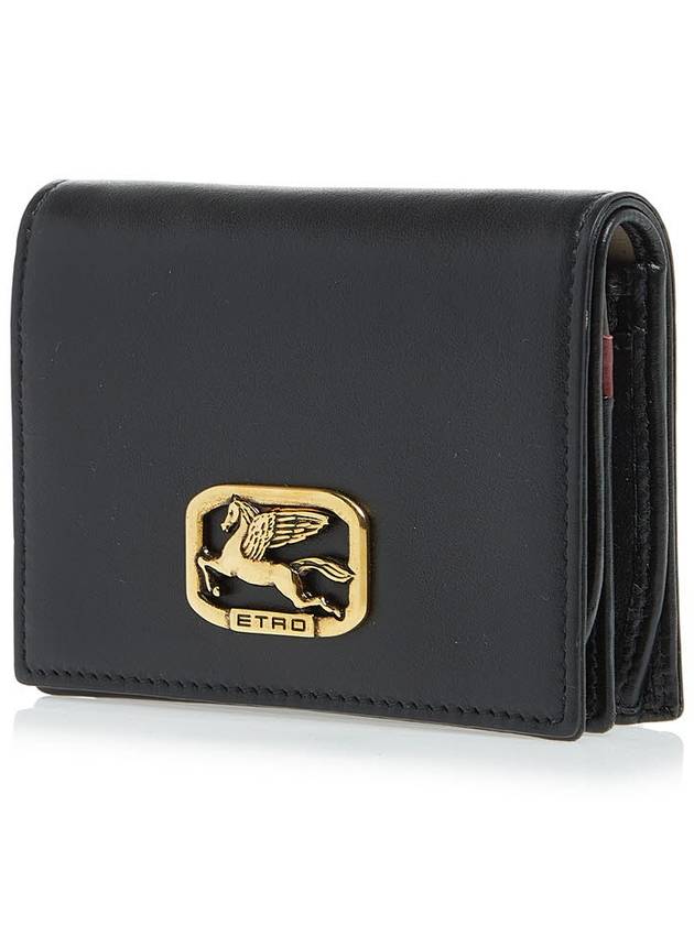 Pegasus Gold Ring Wallet Black - ETRO - BALAAN 3