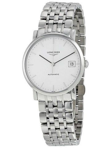 Longines Elegant Automatic White Dial Ladies Watch L48094126 - LONGINES - BALAAN 1