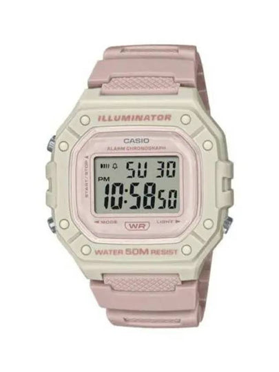 Sports Plastic Strap Digital Watch Light Pink - CASIO - BALAAN 2