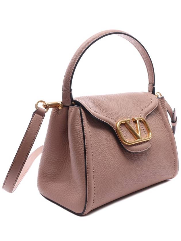 Women s Signature V Logo Tote Shoulder Bag 5W2B0Q19 RZR GF9 24F - VALENTINO - BALAAN 3