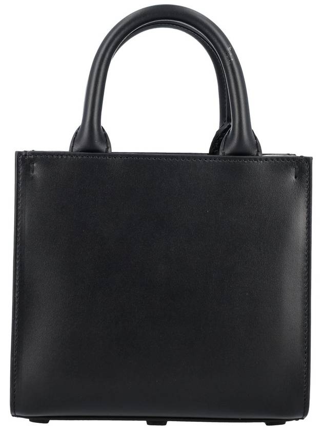 Logo Daily Small Tote Bag Black - DOLCE&GABBANA - BALAAN 5