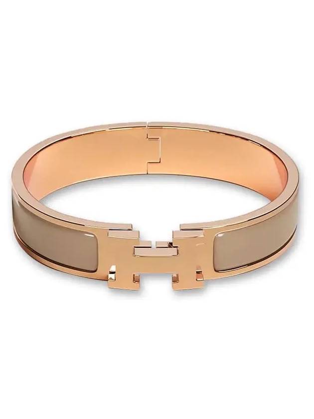 Click Ash Marron Glace Glossy Rose Gold GM H700001FO19 - HERMES - BALAAN 1