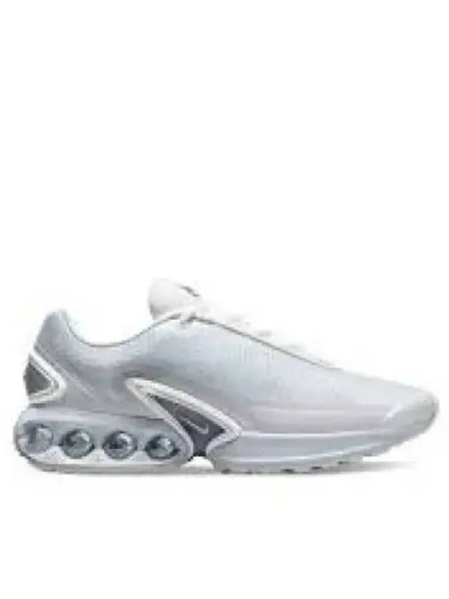 Air Max DN Low Top Sneakers White Metallic Silver - NIKE - BALAAN 2