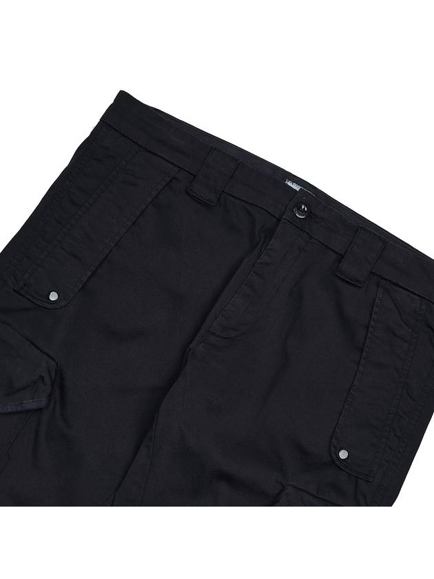 Men's Cargo Straight Pants Black - CP COMPANY - BALAAN 4