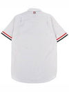 Men's Pincode Armband Short Sleeve Shirt Grey - THOM BROWNE - BALAAN 3