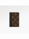 Pocket Organizer Macassa Card Wallet Brown Black - LOUIS VUITTON - BALAAN 2