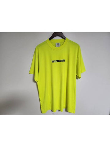 men s short sleeve t shirt - VETEMENTS - BALAAN 1