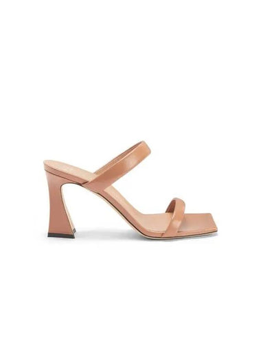 WOMEN VANILLA Square Toe Heel Sandals Beige - GIUSEPPE ZANOTTI - BALAAN 1