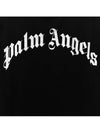 Shark Classic Short Sleeve T-Shirt Black - PALM ANGELS - BALAAN 6