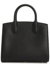 Gancini Studio Box Tote Bag Black Bonbon - SALVATORE FERRAGAMO - BALAAN 5