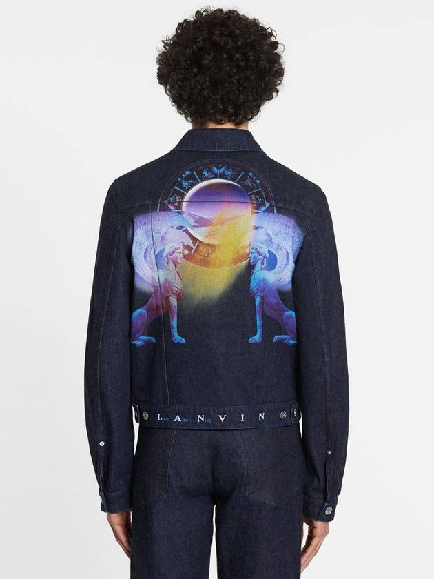 Lanvin Sci-Fi Prt Dnm Jkt Clothing - LANVIN - BALAAN 2