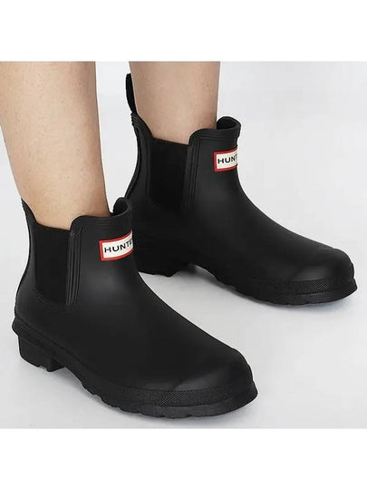 Women's Original Chelsea Rain Boots Black - HUNTER - BALAAN 2