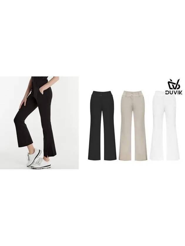 spandex back banding semi bootcut pants DE1WPT311 - DUVIK - BALAAN 7