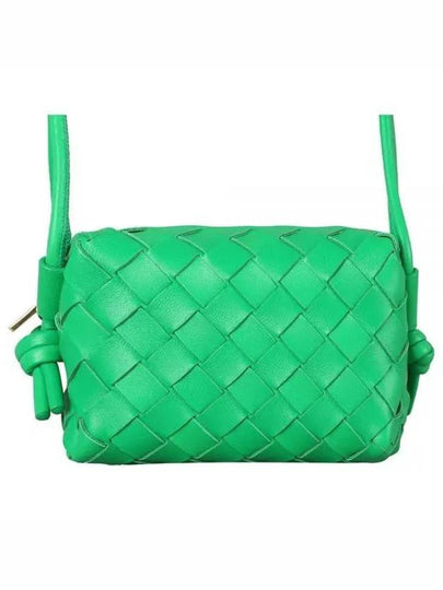 Loop Camera Leather Crossbag Parakeet - BOTTEGA VENETA - BALAAN 2