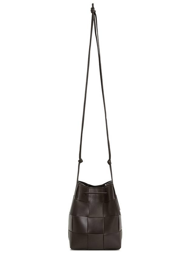 Intrecciato Cassette Small Bucket Bag Fondente - BOTTEGA VENETA - BALAAN 7