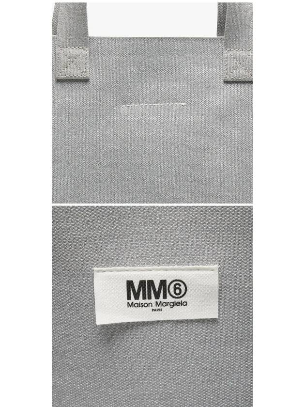 Logo Printed Tote Bag Grey - MAISON MARGIELA - BALAAN 4