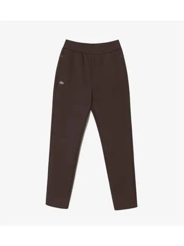 Women s CP Choley Basic Pants Brown - LACOSTE - BALAAN 1