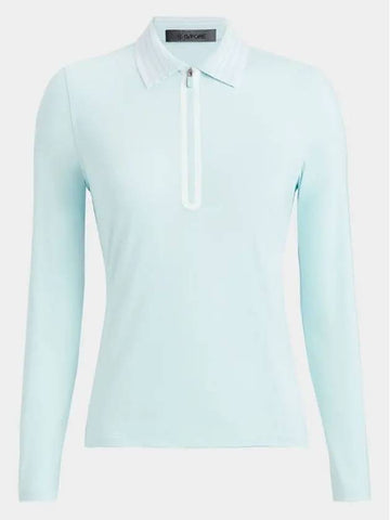 SILKY TECH NYLON QUARTER ZIP POLO GLP000001 DAYBREAK Women s - G/FORE - BALAAN 1