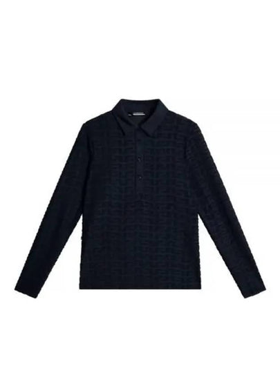 Rosemary Polo Shirt Navy Melange - J.LINDEBERG - BALAAN 2