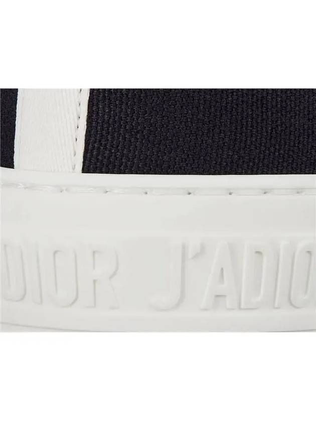 Walk'N' Low Top Sneakers Canvas Black - DIOR - BALAAN 9