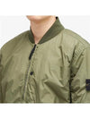 Reps R NY Bomber Jacket Green - STONE ISLAND - BALAAN 4