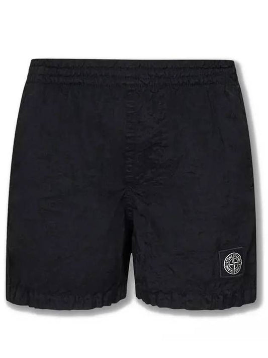 Kids Stone Island Shorts Bermuda 8016B0243 V0029 BLACK - STONE ISLAND - BALAAN 2