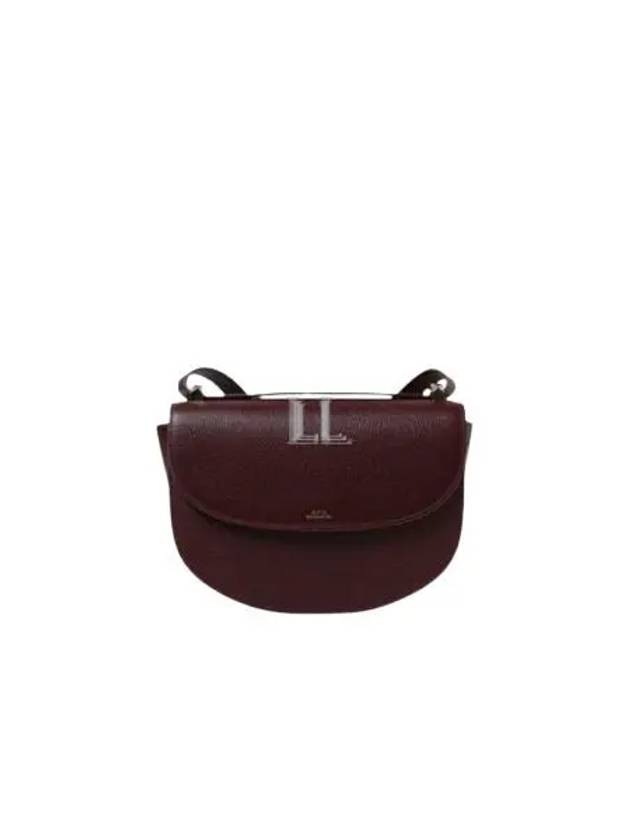 Genève Calfskin Cross Bag Wine - A.P.C. - BALAAN 2