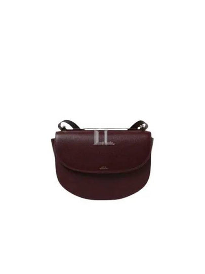 Genève Calfskin Cross Bag Wine - A.P.C. - BALAAN 2