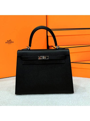 Kelly Bag Absong Gold Hardware Black 28 - HERMES - BALAAN 1