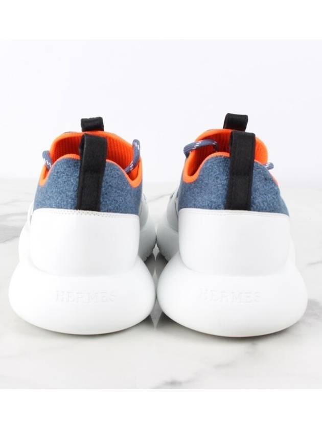 dual sneakers blue 38 250 - HERMES - BALAAN 4